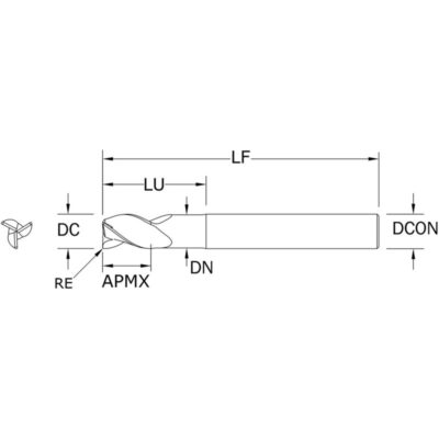 Series 43LC 43MLC 43EC Drawing